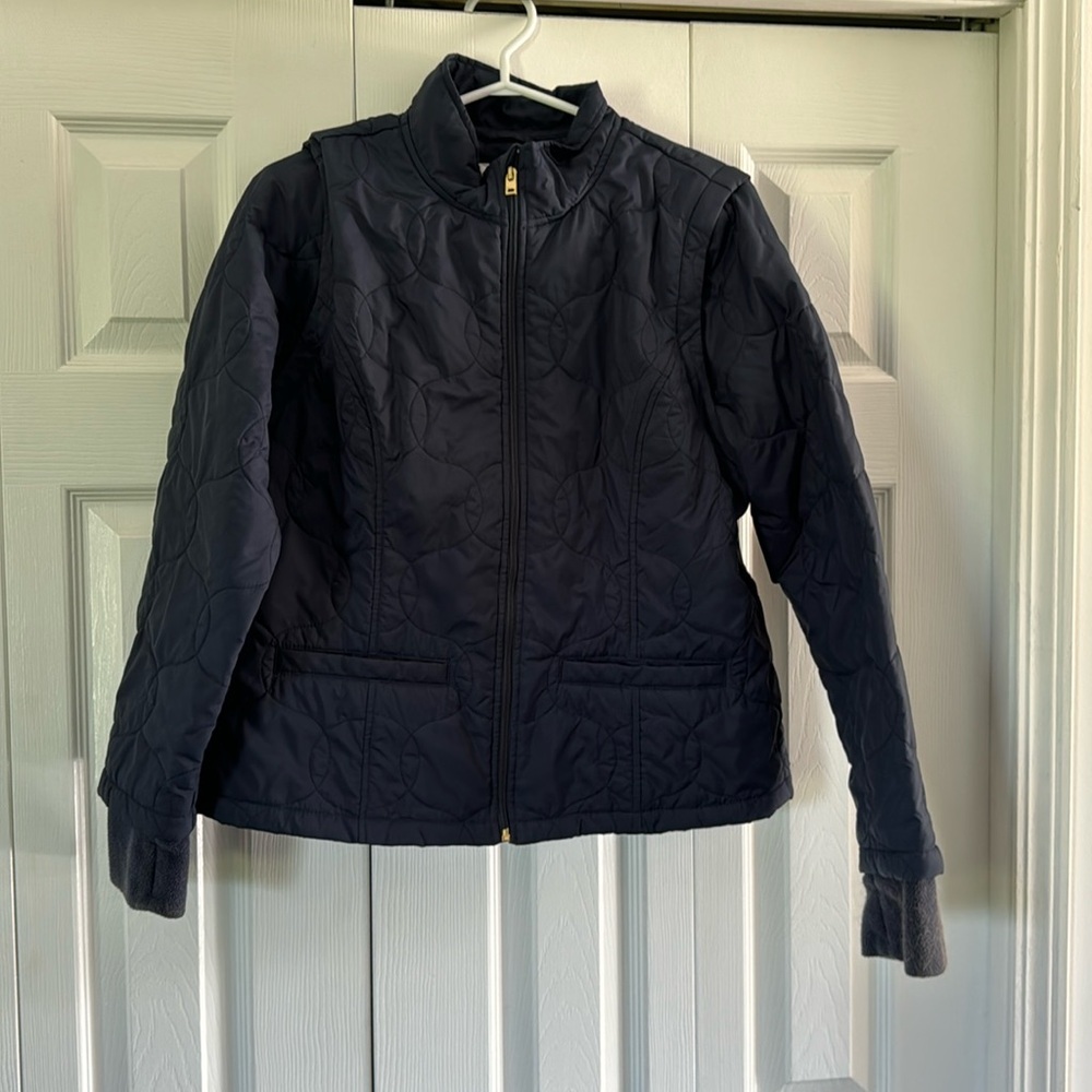 Navy Blue jacket/vest combo Size XL 🥰❤️